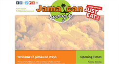 Desktop Screenshot of jamaicanways.co.uk